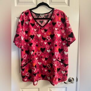 Scrub star top